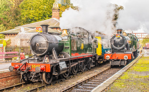 5542 & 6989 At Shackerstone.jpg
